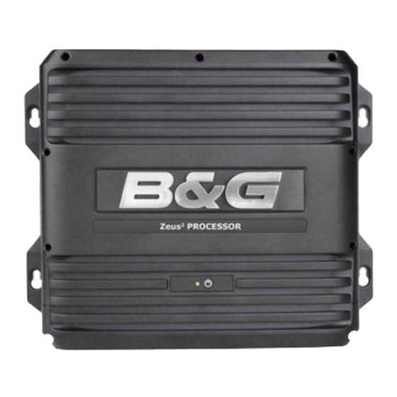 B&G Zeus2 Installation Manual