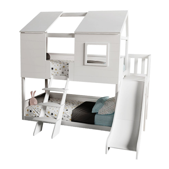 Cuckooland ADVENTURE TREEHOUSE BED VARIATIONS Assembly Instructions Manual