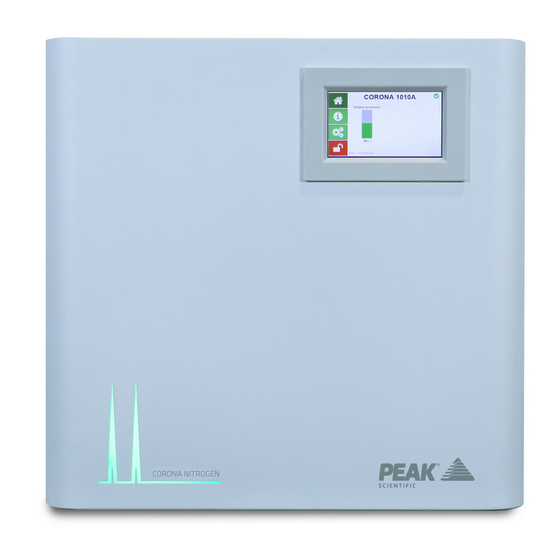 Peak Scientific Corona 1010A User Manual