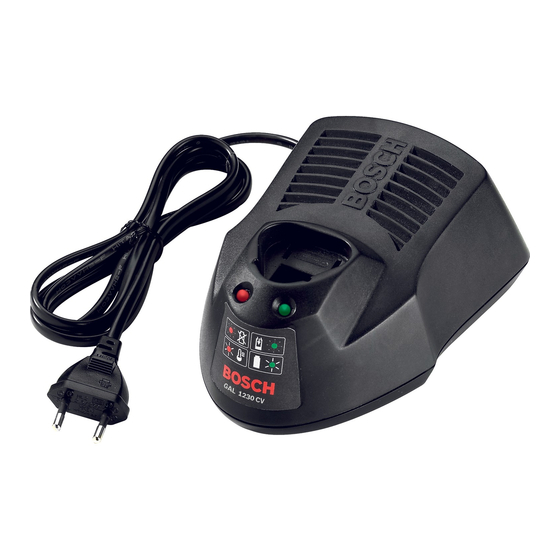 Bosch Professional GAL 1230 CV Original Instructions Manual