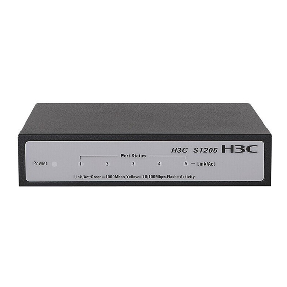 H3C S1200 Series Compliance And Safety Manual