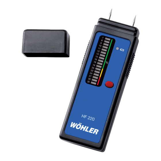 Wohler HF 220 Operating Manual