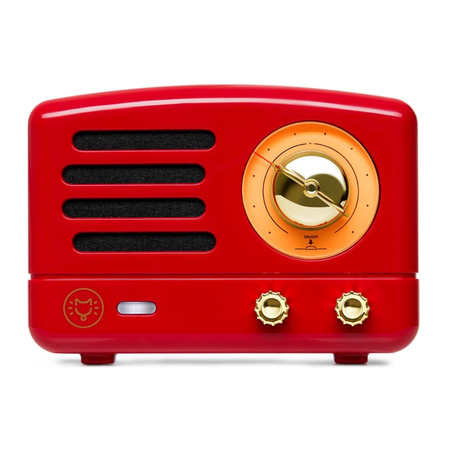 MUZEN OTR Sticker - Magnet Fridge Bluetooth Speaker Quick Start Guide