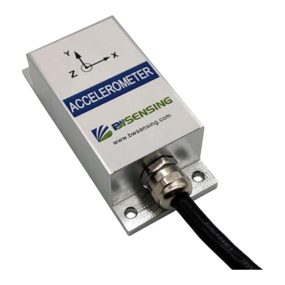 BW SENSING AS400 Series Technical Manual