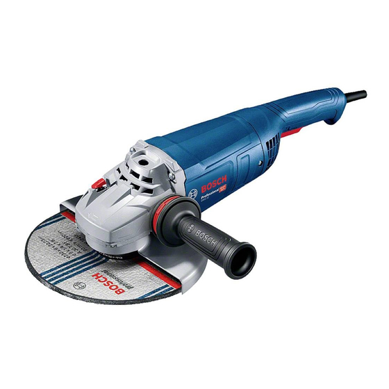 Bosch Professional GWS 22-230 P Manuals