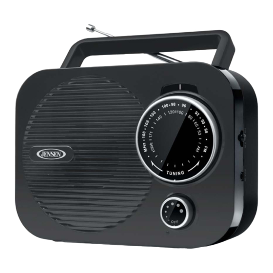Jensen MR-550 User Manual