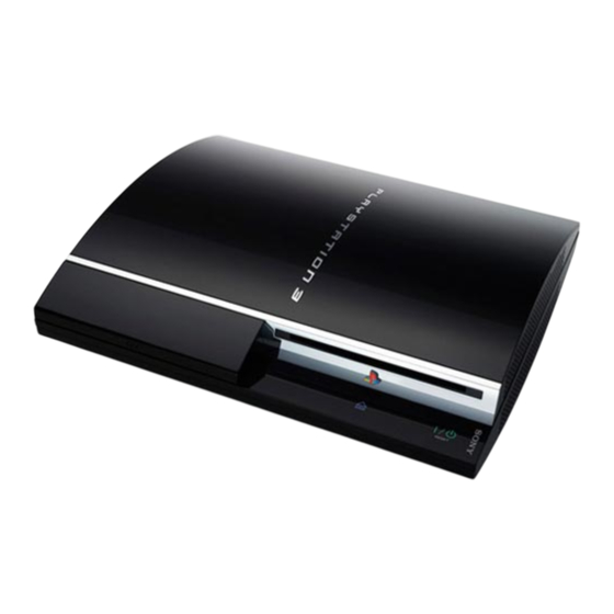 Sony Playstation 3 Quick Refence