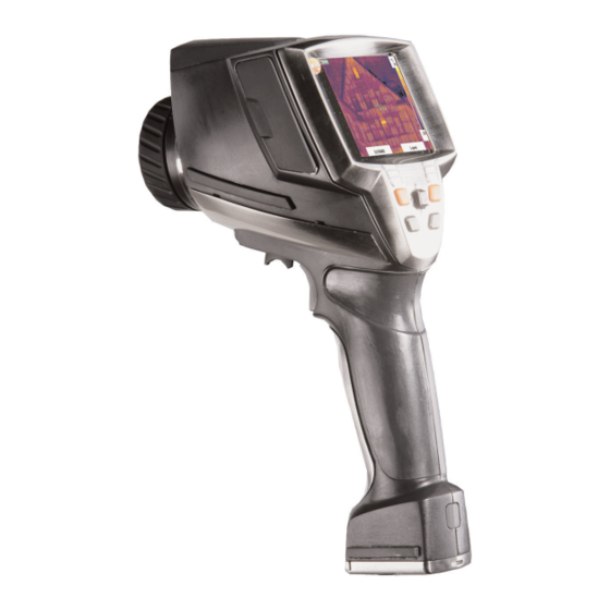 TESTO 881 Brief Instructions