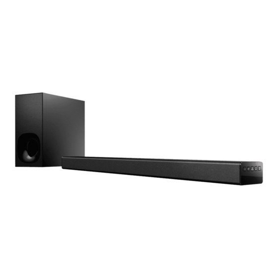 Sony HT-CT180 Startup Manual