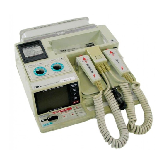 ZOLL PD 1400 Operator's Manual