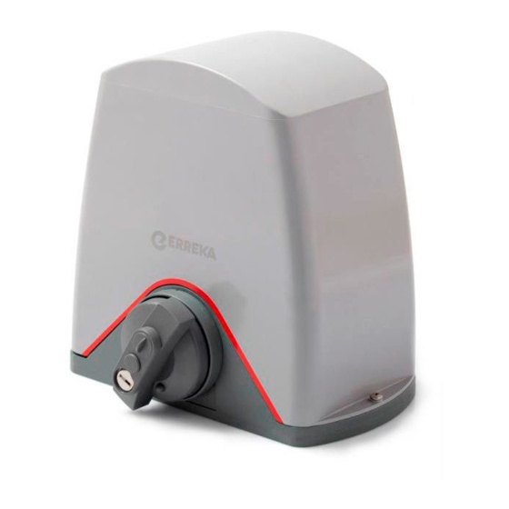 Erreka PUMA Quick Installation And Programming Manual