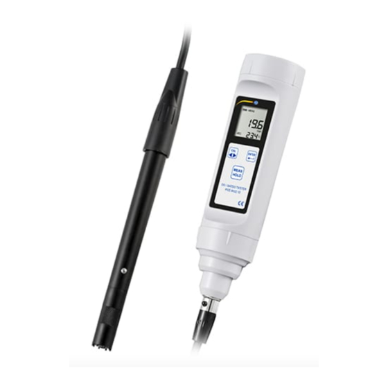 PCE Instruments PCE-WO2 10 User Manual