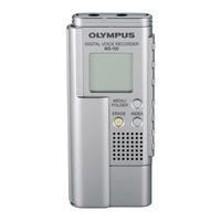 Olympus DIGITAL VOICE RECORDER WS-200S Instructions Manual