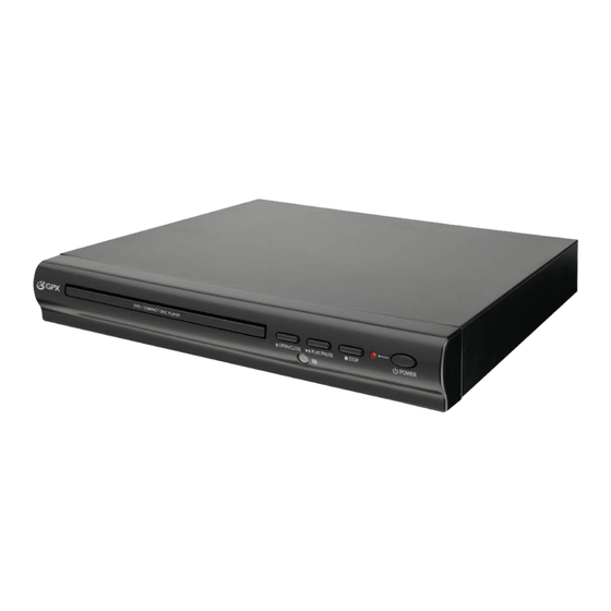GPX D1816 Instruction Manual