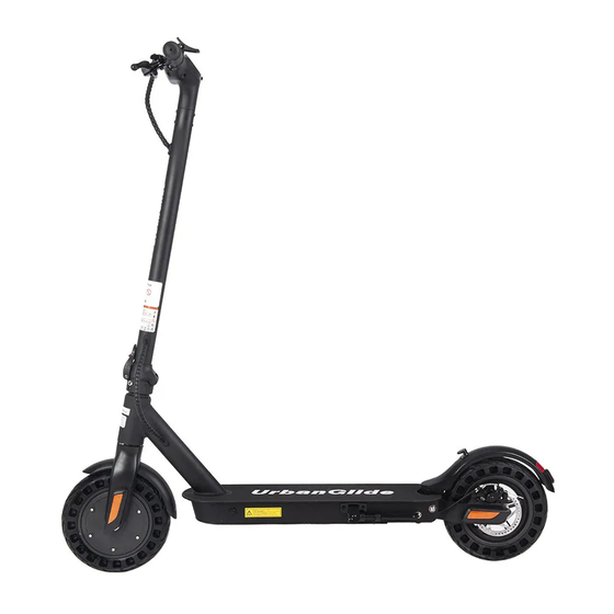 URBANGLIDE RIDE 100XS Original Manual