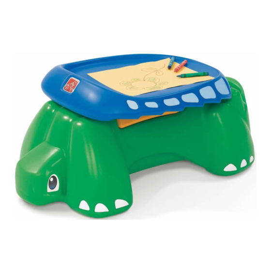 Step2 Sit & Doodle Turtle Desk 890700 Quick Start Manual