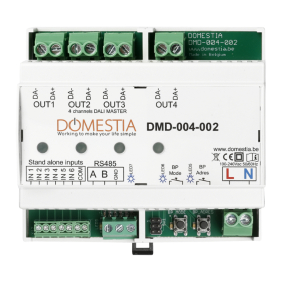 Domestia DMD-004-002 User Manual