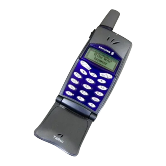 Ericsson T29SC User Manual