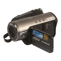 SONY Handycam HDR-HC3 Operating Manual