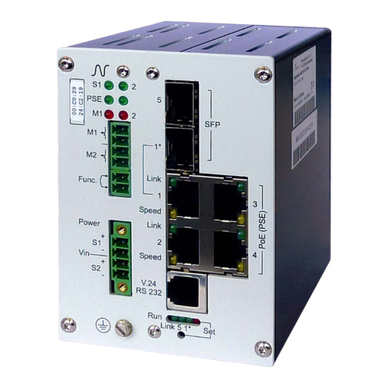 User Manuals: Nexans iGigaSwitch 542S SFP-2VI Switch