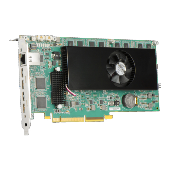 Matrox MURAIPXI-E4JHF User Manual