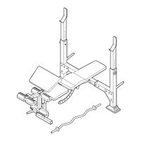 Weider Pro 240 Weight Bench Exerciser User Manual