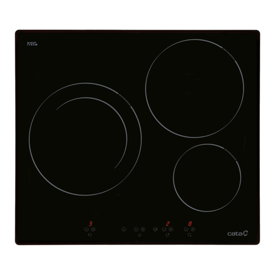Cata IB 603 BK /A Installation, Use And Maintenance Instructions
