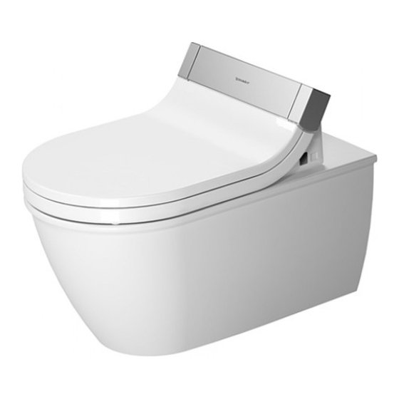 DURAVIT SensoWash 254459 00 Series Mounting Instructions