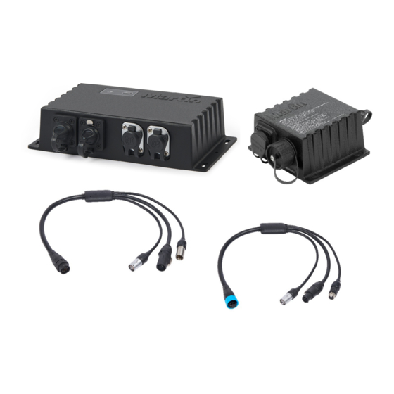 Harman Martin Active Junction Box Power-DMX-Ethernet to PDE Manuals