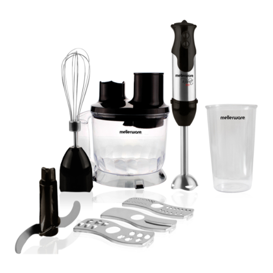 Mellerware ROBOT 800 85800 Owner's Manual