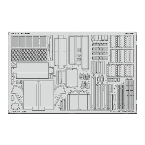 Eduard T-34/76 Manual