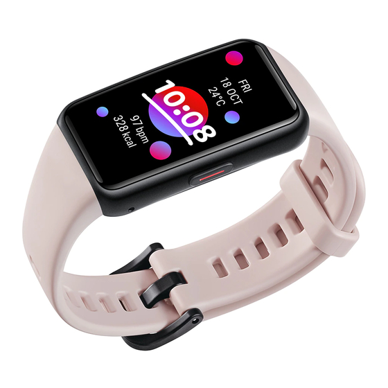honor Band 6 Quick Start Manual