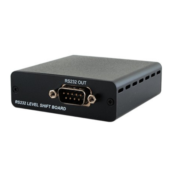 Converters.TV RS-232 Operation Manual