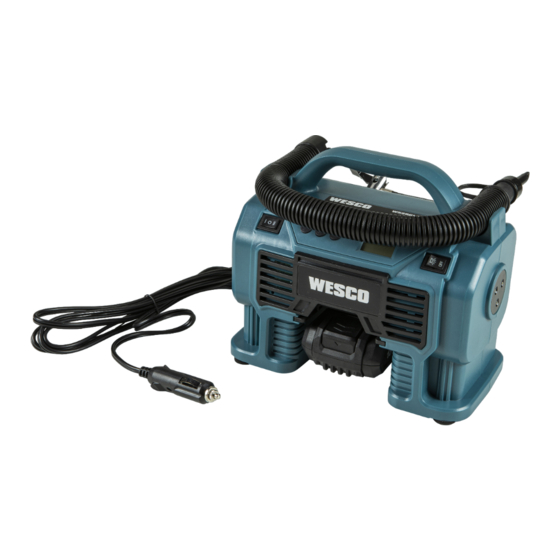 Wesco WS2961 Manual