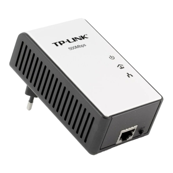 TP-Link AV500 Quick Installation Manual