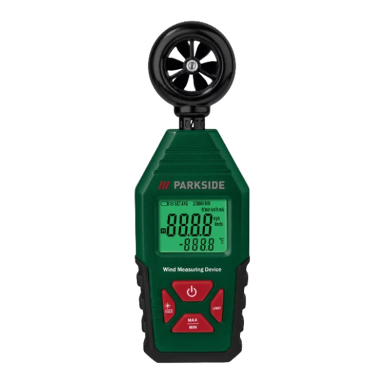 Parkside PWM B2 Operation And Safety Notes