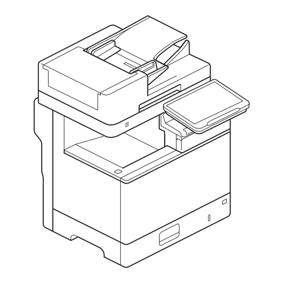 Canon imageRUNNER ADVANCE DX 529i Manuals