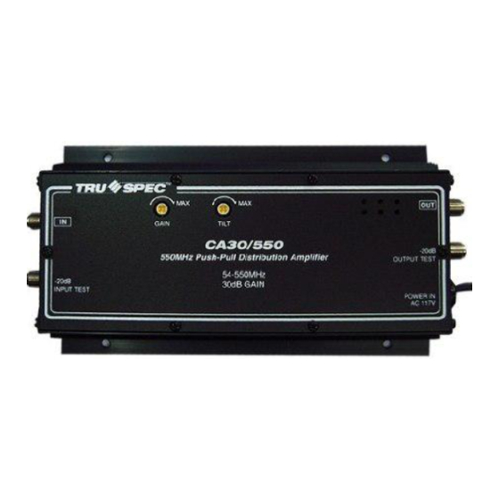 Pico Macom CA-30 Installation And Operation Manual
