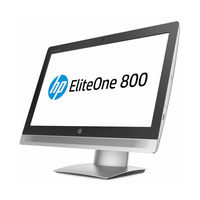 HP EliteOne 800 G2 Maintenance & Service Manual