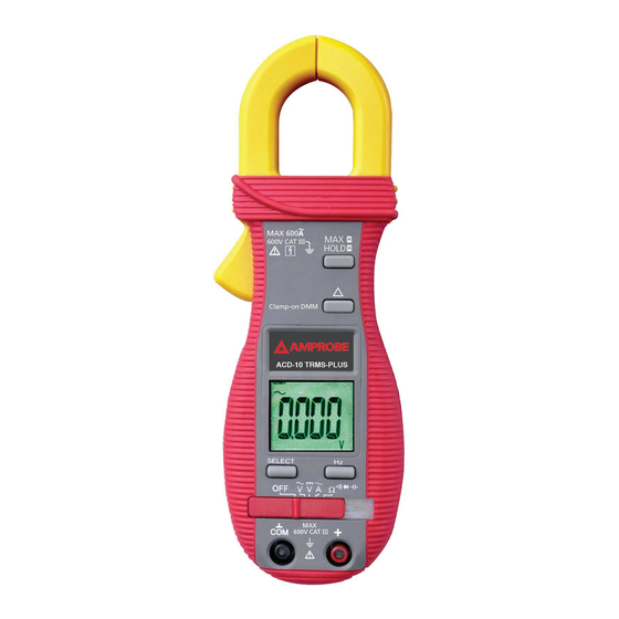 Amprobe ACD-10 TRMS-PLUS User Manual