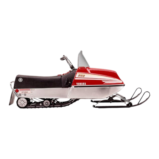 Yamaha ET300G Service Manual