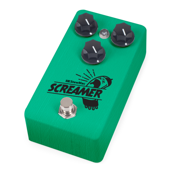 StewMac SCREAMER Instruction Manual
