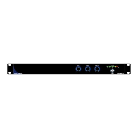 PROEL AUP160D User Manual