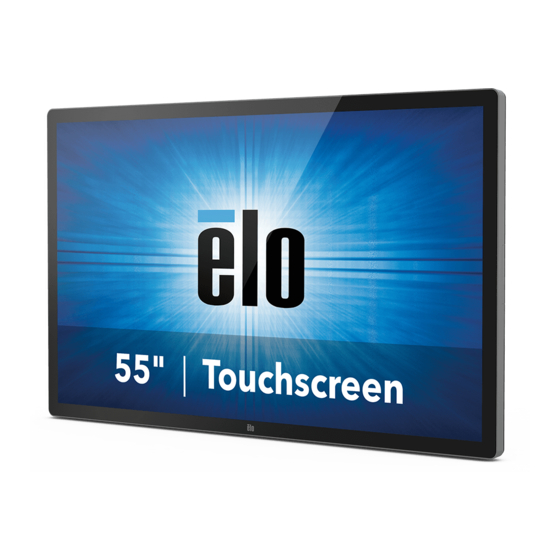 Elo Touch Solutions ET5503L User Manual