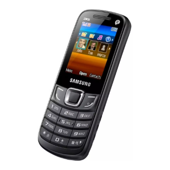 Samsung GT-E3300 User Manual