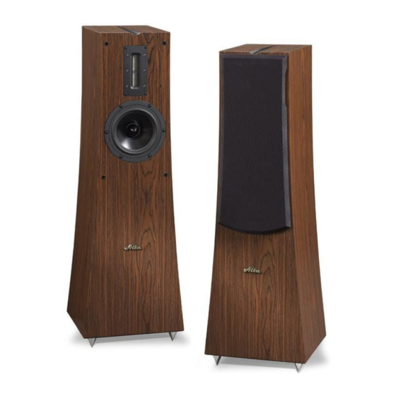 Alta Audio Rhea Owner's Manual