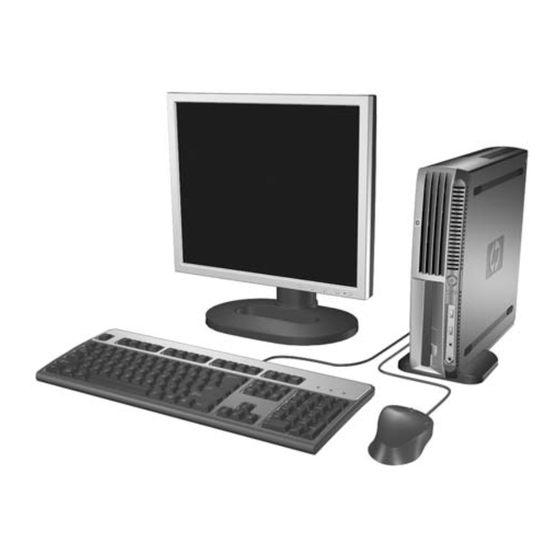 HP Compaq dc7600 USDT Hardware Reference Manual