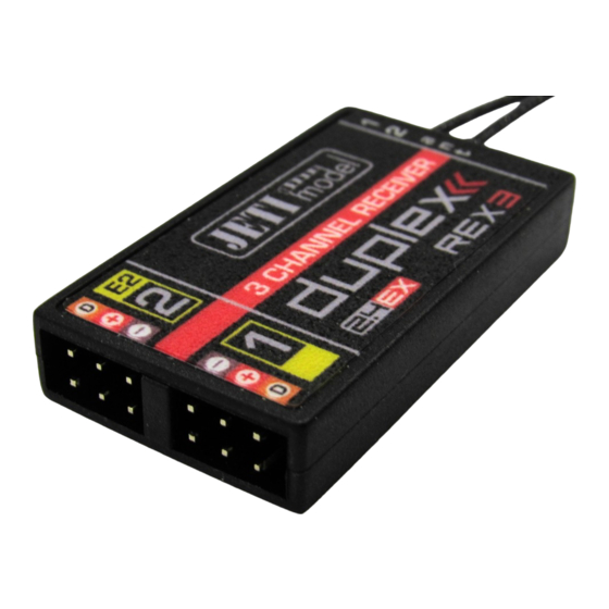 Jeti duplex REX3 User Manual