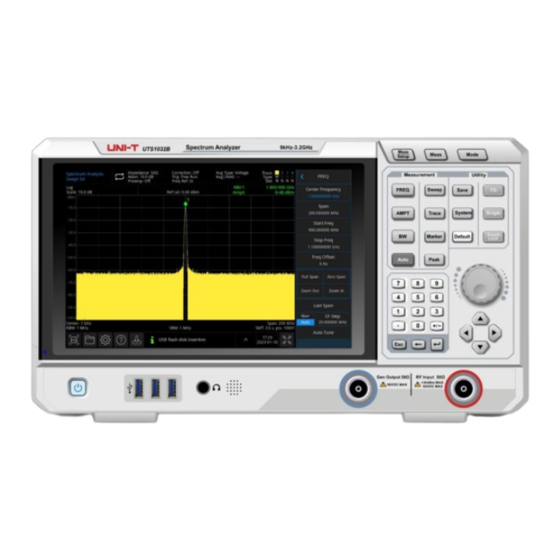 UNI-T UTS1000 Series Service Manual