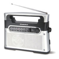 Radio Shack Portable Radio Owner's Manual